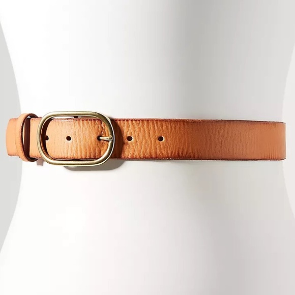 NWTS ANTHROPOLOGIE CLASSIC LEATHER BELT (XL) - Picture 4 of 5